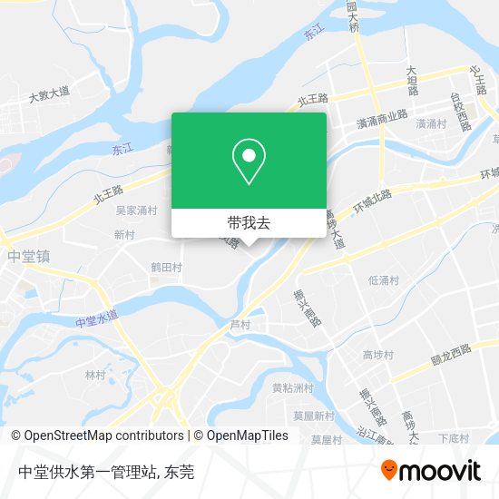 中堂供水第一管理站地图