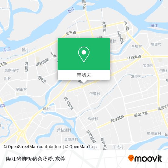 隆江猪脚饭猪杂汤粉地图