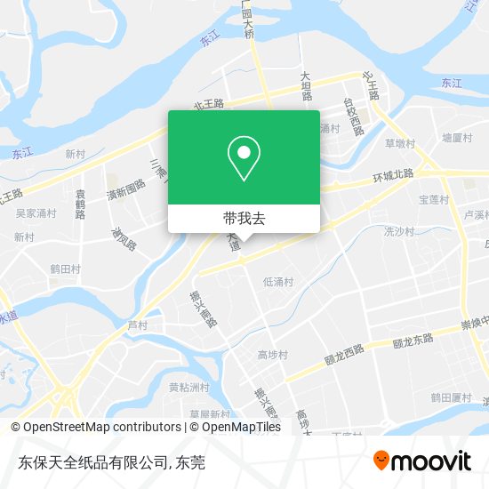 东保天全纸品有限公司地图