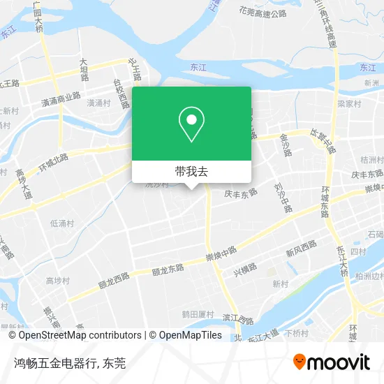 鸿畅五金电器行地图
