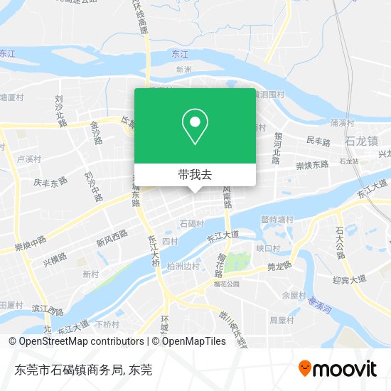 东莞市石碣镇商务局地图