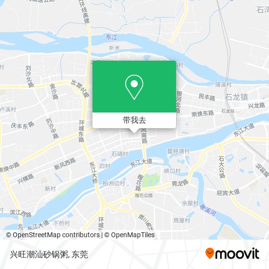 兴旺潮汕砂锅粥地图