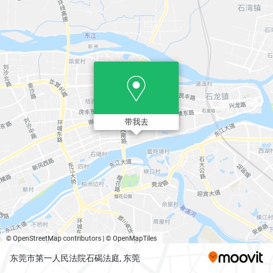 东莞市第一人民法院石碣法庭地图