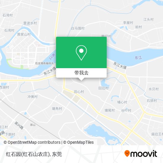 红石园(红石山农庄)地图