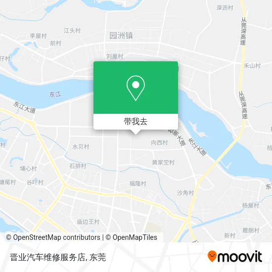 晋业汽车维修服务店地图
