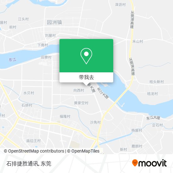 石排捷胜通讯地图