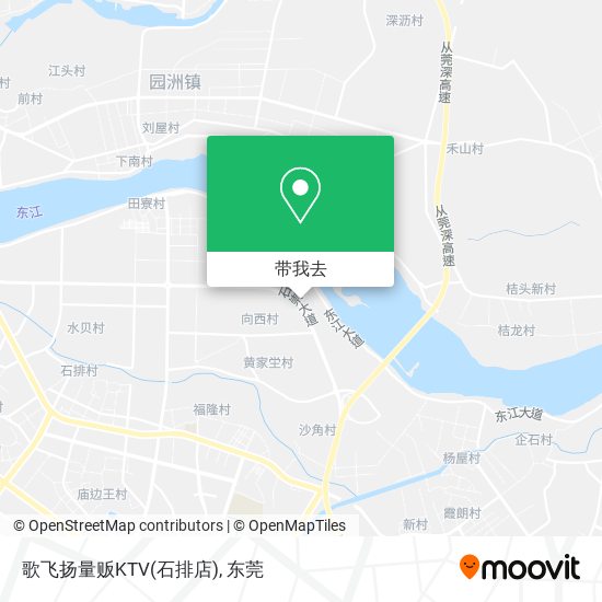 歌飞扬量贩KTV(石排店)地图
