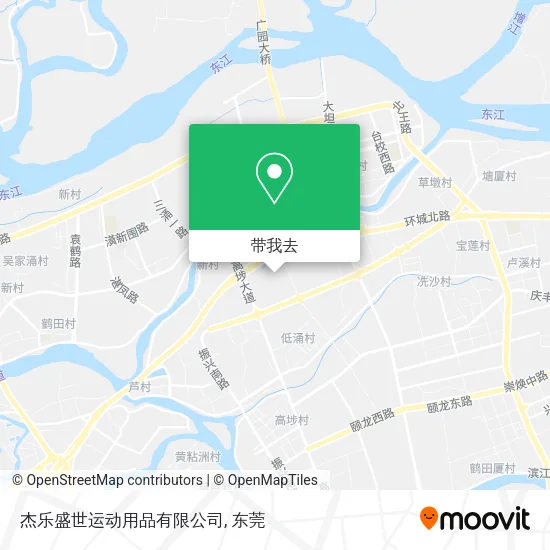 杰乐盛世运动用品有限公司地图