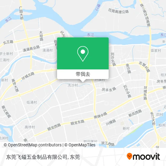东莞飞镒五金制品有限公司地图