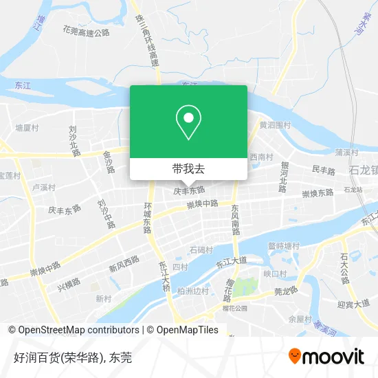好润百货(荣华路)地图