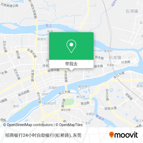招商银行24小时自助银行(虹桥路)地图