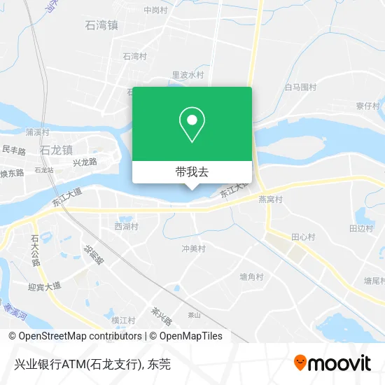 兴业银行ATM(石龙支行)地图