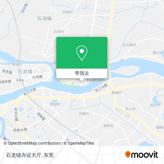 石龙镇办证大厅地图