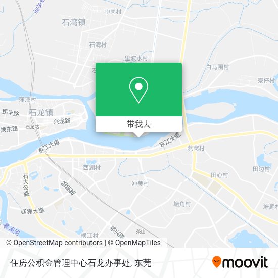 住房公积金管理中心石龙办事处地图