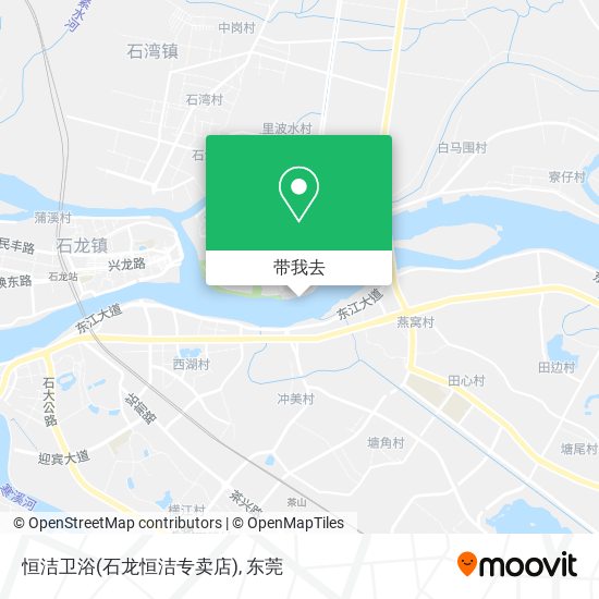 恒洁卫浴(石龙恒洁专卖店)地图