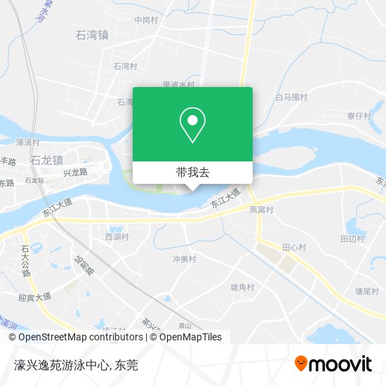 濠兴逸苑游泳中心地图