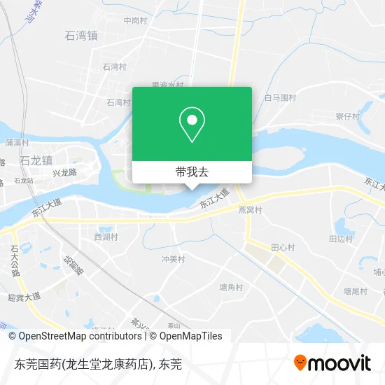东莞国药(龙生堂龙康药店)地图