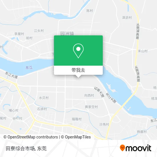 田寮综合市场地图