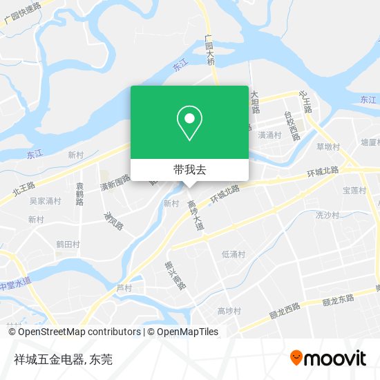 祥城五金电器地图