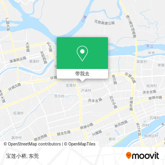 宝莲小桥地图