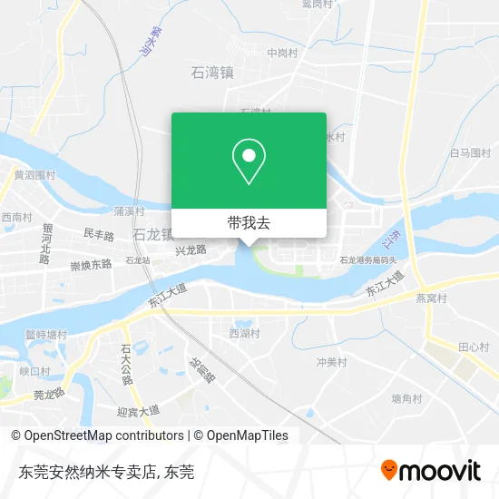 东莞安然纳米专卖店地图