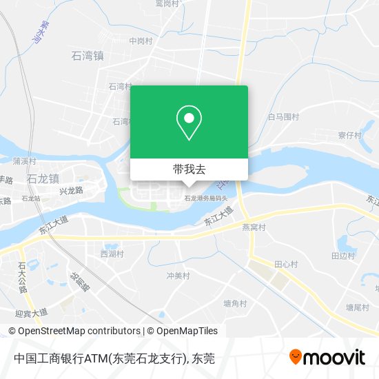 中国工商银行ATM(东莞石龙支行)地图