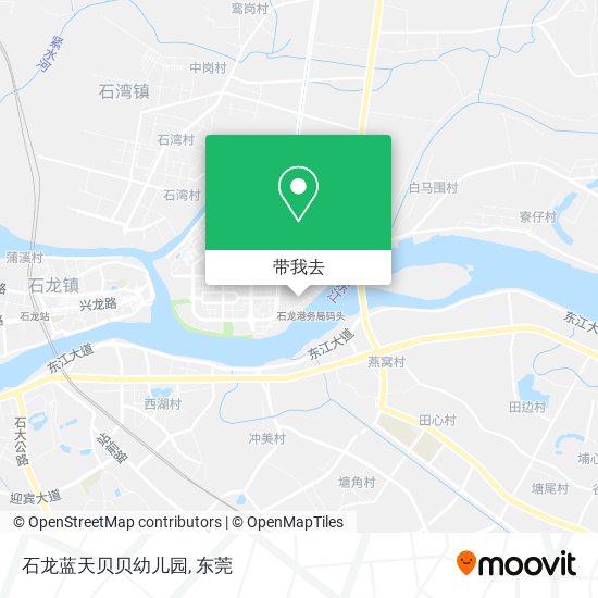 石龙蓝天贝贝幼儿园地图