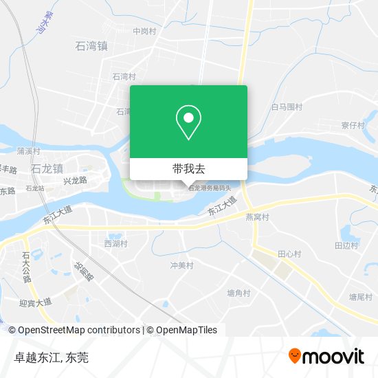 卓越东江地图