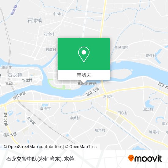 石龙交警中队(彩虹湾东)地图