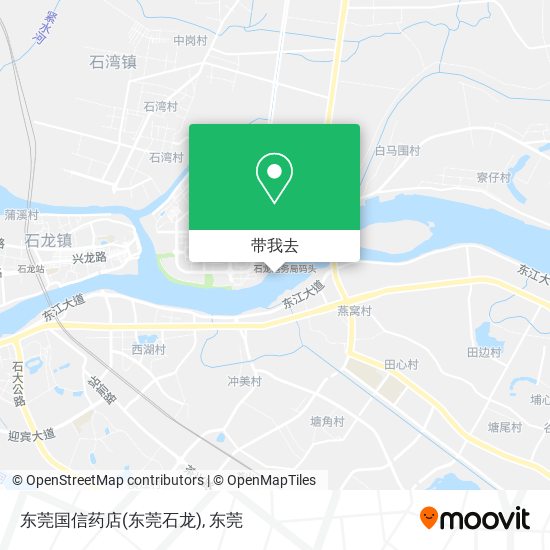 东莞国信药店(东莞石龙)地图