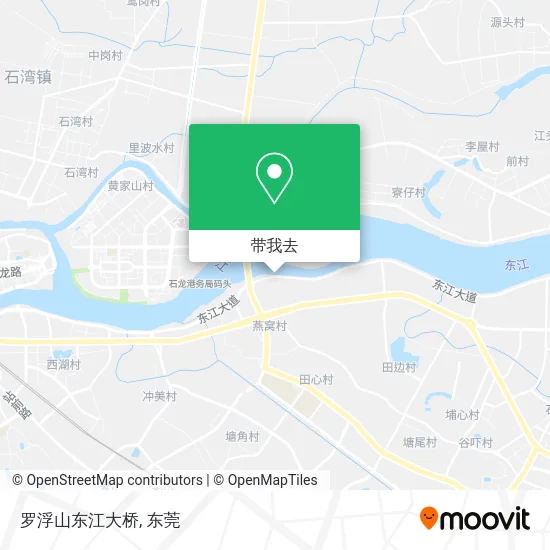 罗浮山东江大桥地图