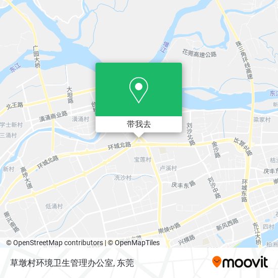 草墩村环境卫生管理办公室地图