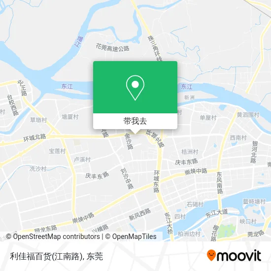 利佳福百货(江南路)地图