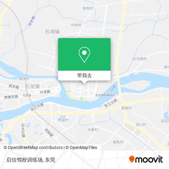 启信驾校训练场地图
