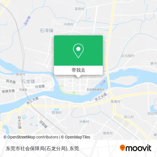 东莞市社会保障局(石龙分局)地图