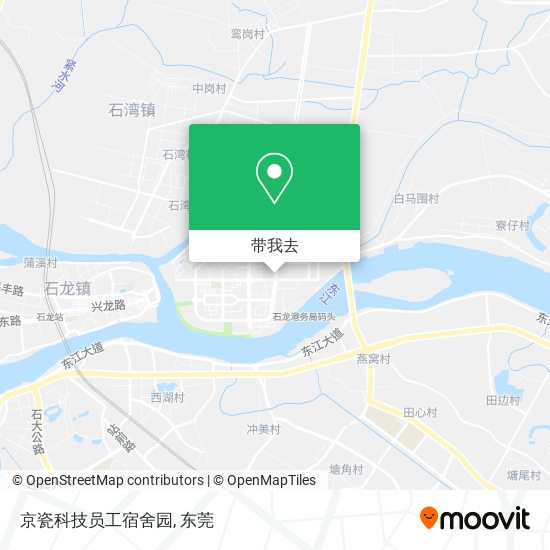 京瓷科技员工宿舍园地图