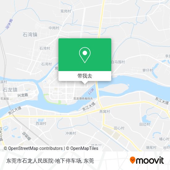 东莞市石龙人民医院-地下停车场地图