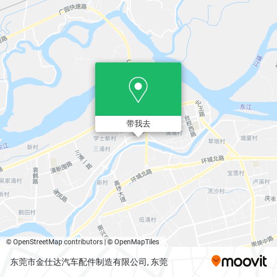 东莞市金仕达汽车配件制造有限公司地图