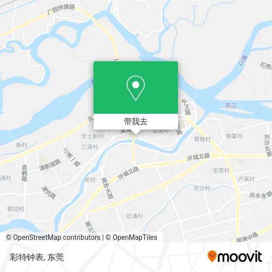 彩特钟表地图