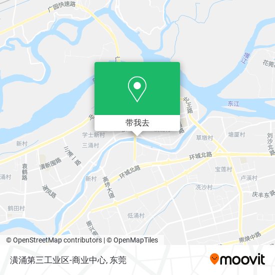 潢涌第三工业区-商业中心地图