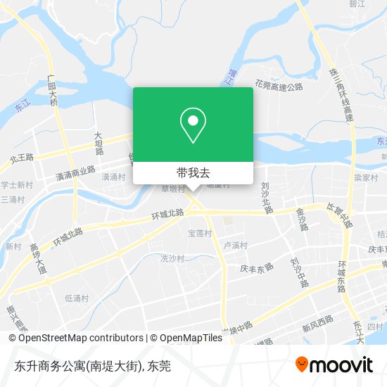 东升商务公寓(南堤大街)地图