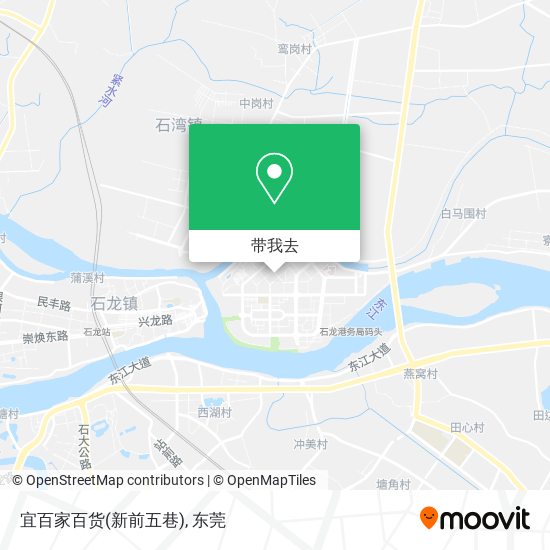 宜百家百货(新前五巷)地图