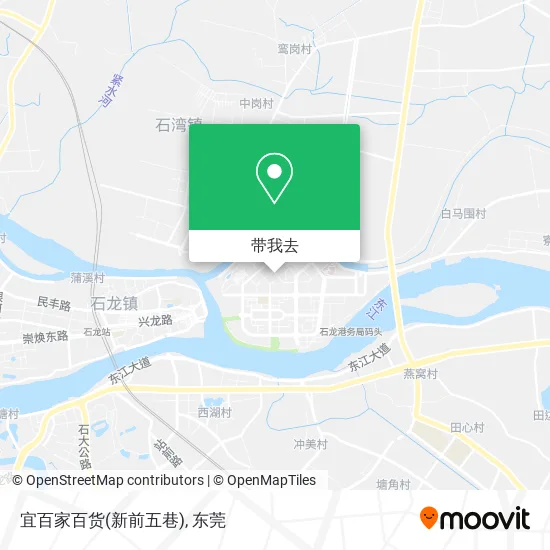 宜百家百货(新前五巷)地图