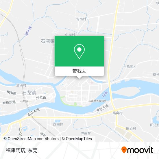 福康药店地图