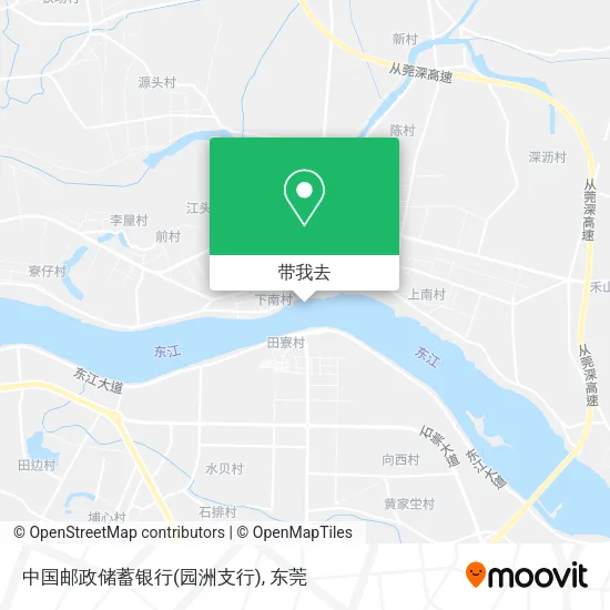 中国邮政储蓄银行(园洲支行)地图
