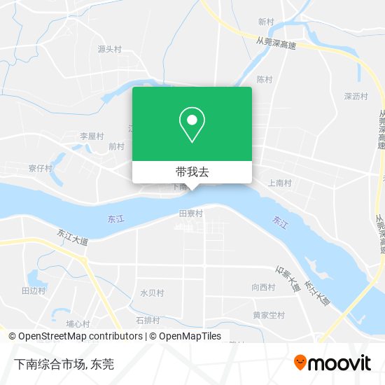 下南综合市场地图
