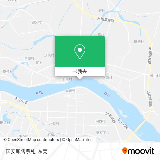 国安顺售票处地图