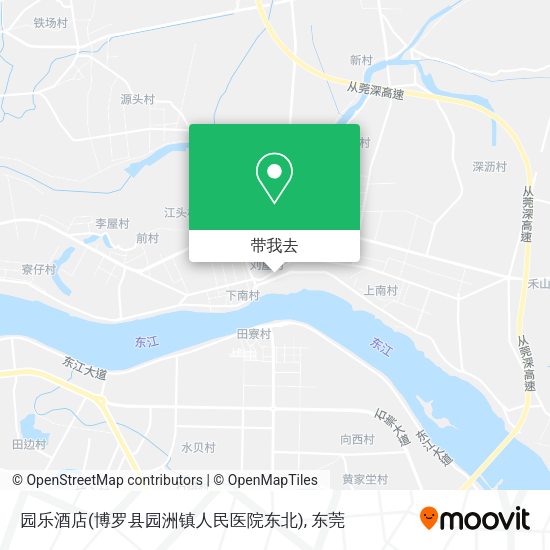 园乐酒店(博罗县园洲镇人民医院东北)地图