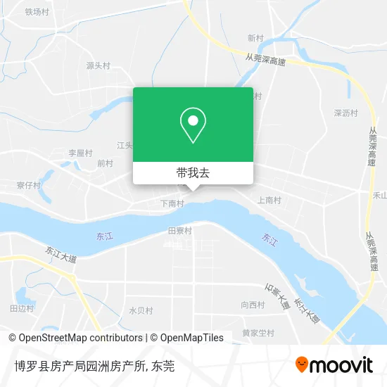 博罗县房产局园洲房产所地图
