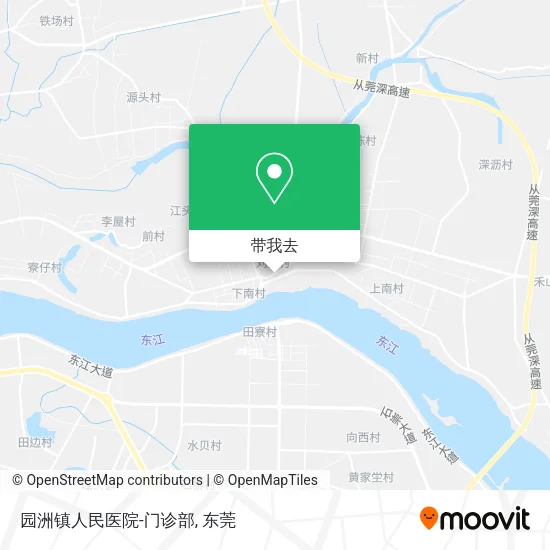 园洲镇人民医院-门诊部地图